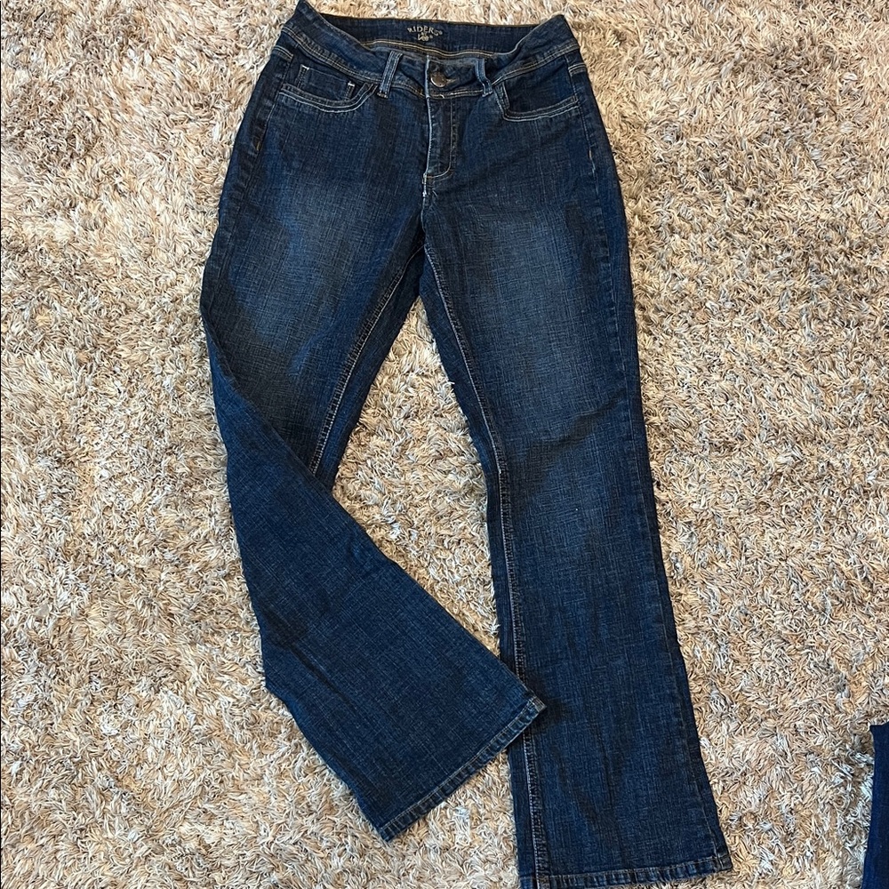 Lee Women's Dark Blue Flare Jeans